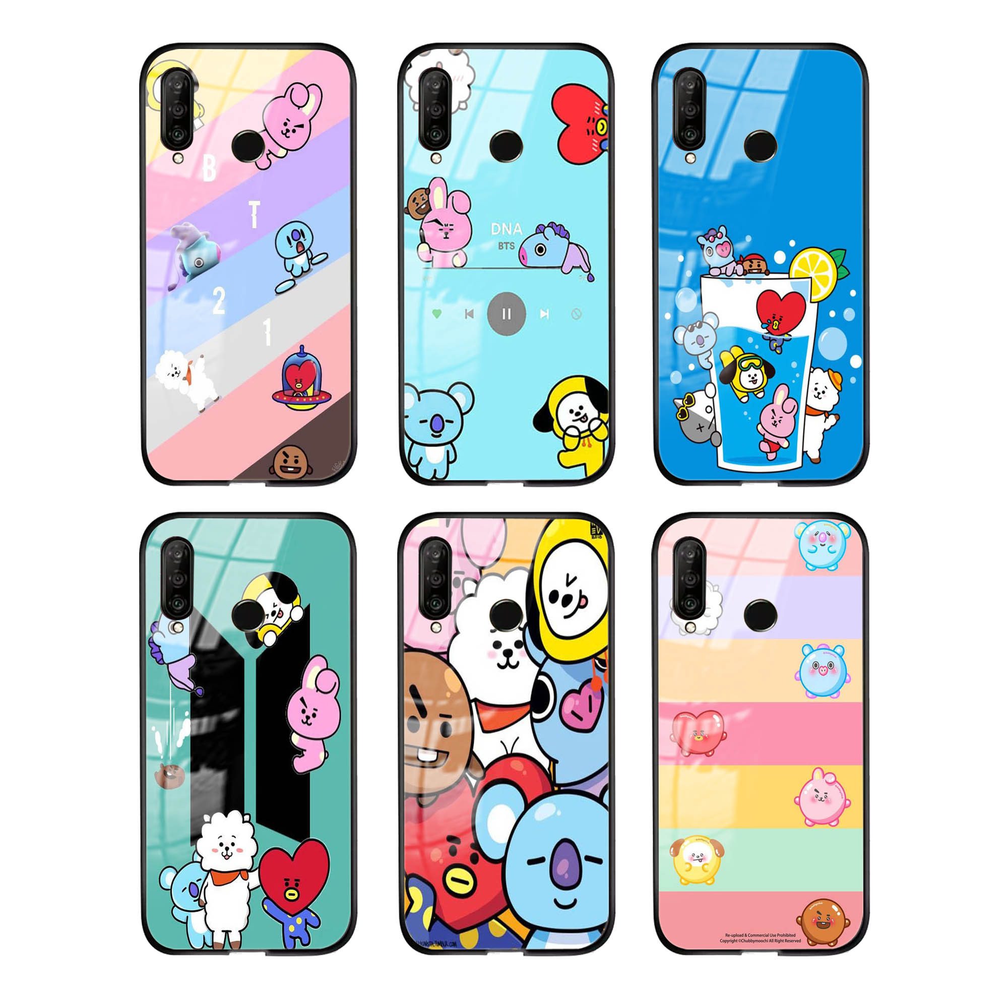 Softcase Glass Kaca Bt21 Vivo Y12 Y15 Y17 Y11 J02 Casing Hp Pelindung Hp Case Handphone Lazada Indonesia