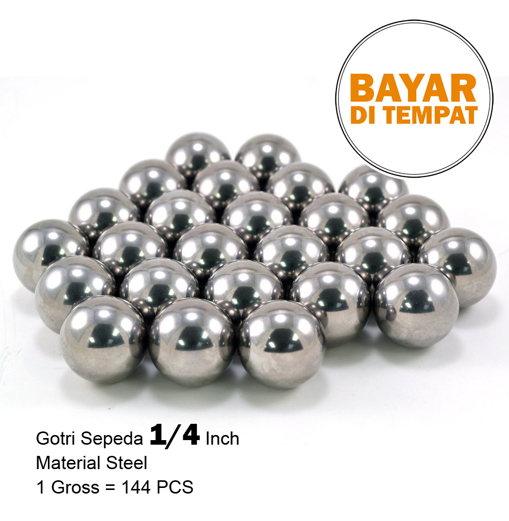 Jual Steel Ball Gotri Sepeda 1 4 Inch 6 35mm Komponen Sepeda Terbaru ...