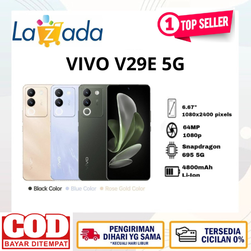 Vivo v29e 5G NFC Ram 8/256 GB | Vivo V29 e 5G 8/256 Harga  3,799,000 Ringgit*Penghantaran Percuma