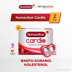 hemaviton Cardio Kaplet Suplemen Kesehatan 2 Box 10 Kaplet [Exp : 06.2027]