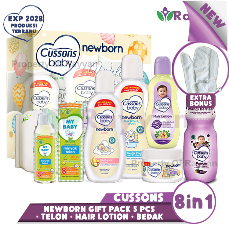 Cp Cussons Baby Set Newborn hadiah Pack 8in1 | Cusson Baby New Born Birth hadiah Package Plus My Babyโฆ