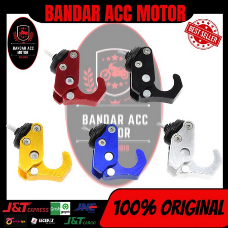 PROMO Gantungan Motor Model Lipat Import bisa untuk semua motor matic bebek kopling Harga 16,500 rupiah*Gratis Ongkir