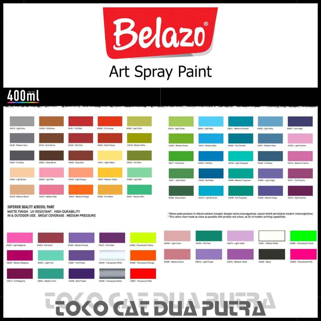 Beli Cat Semprot Belazo 300ml Online Harga Terbaik Lazada Indonesia