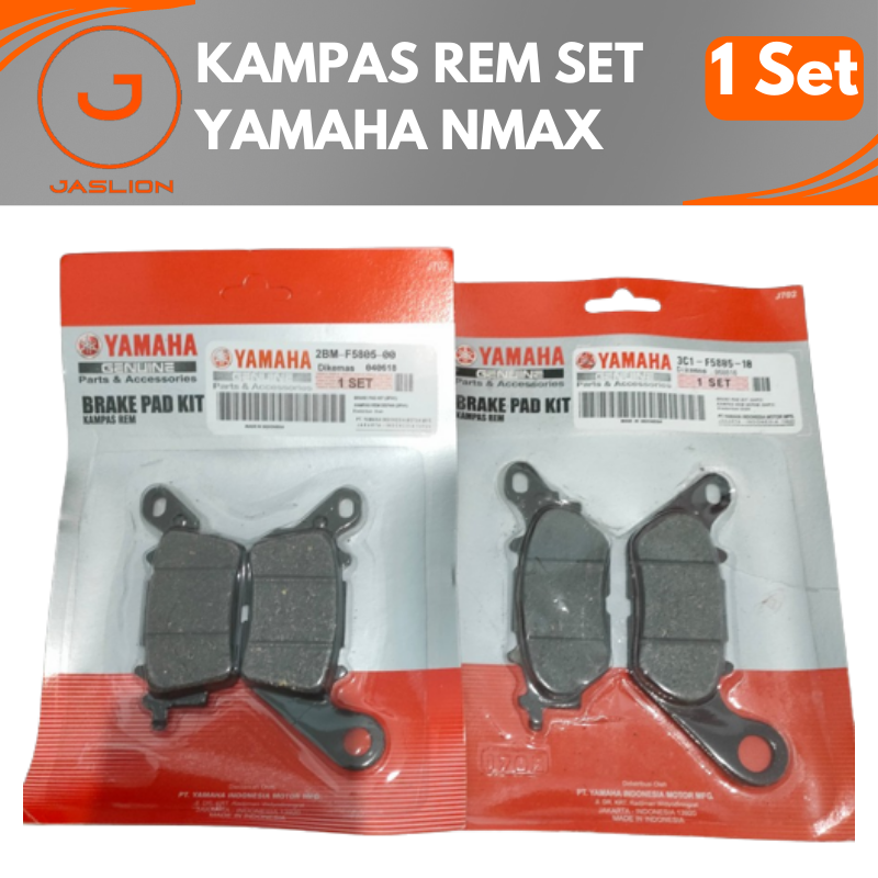 Yamaha Nmax front rear dispad set brake lining package Harga 87,000 Ringgit*Penghantaran Percuma