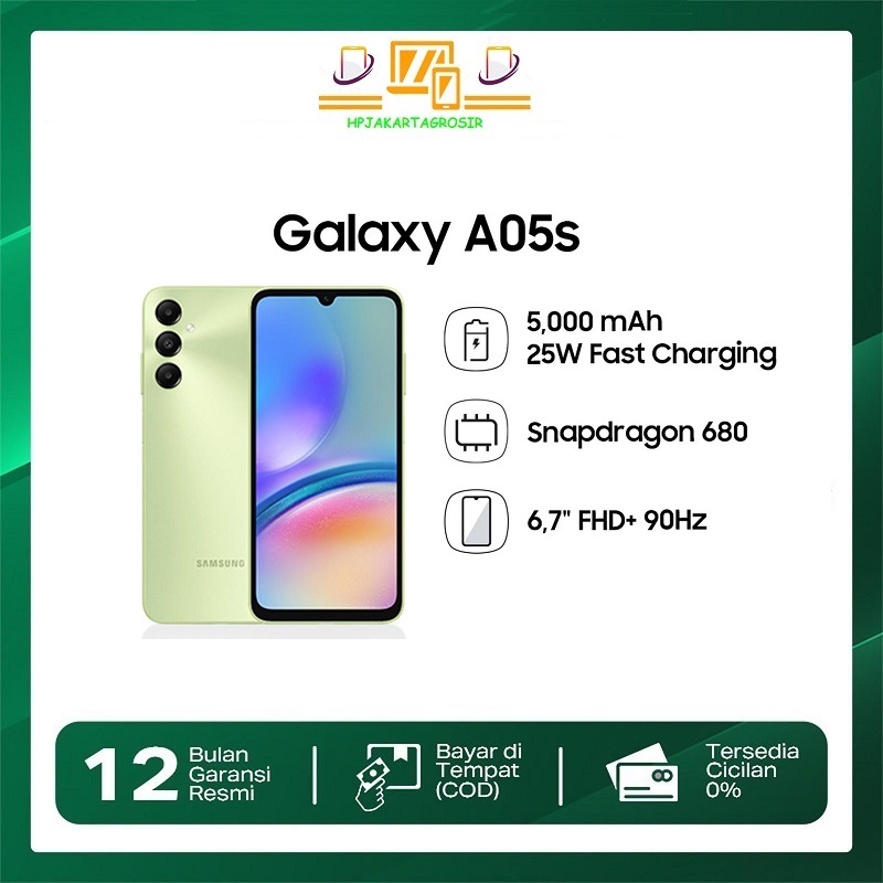 Samsung Galaxy A05S 6/128 Gb Harga  1,385,285 Ringgit*Penghantaran Percuma