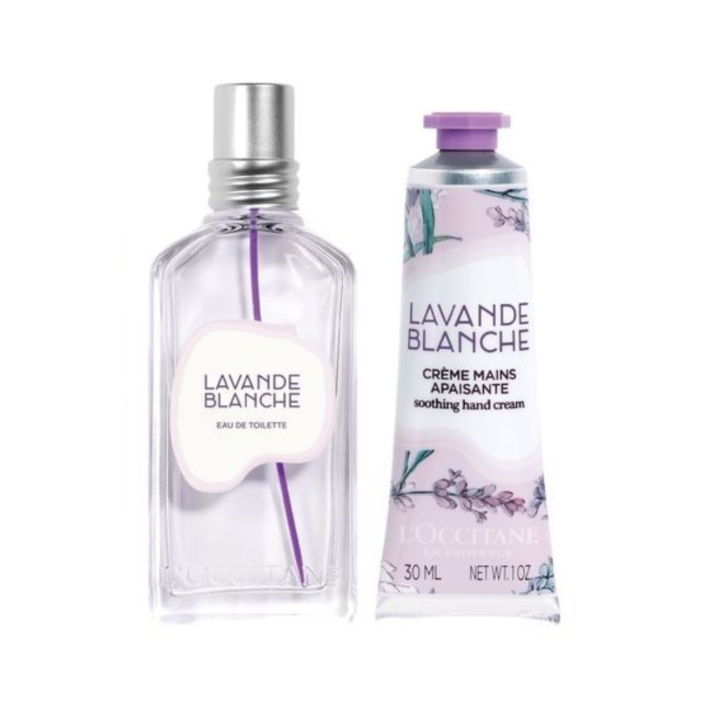 L'occitane White Lavender Unisex EDT Set (Parfum Unisex) Lazada