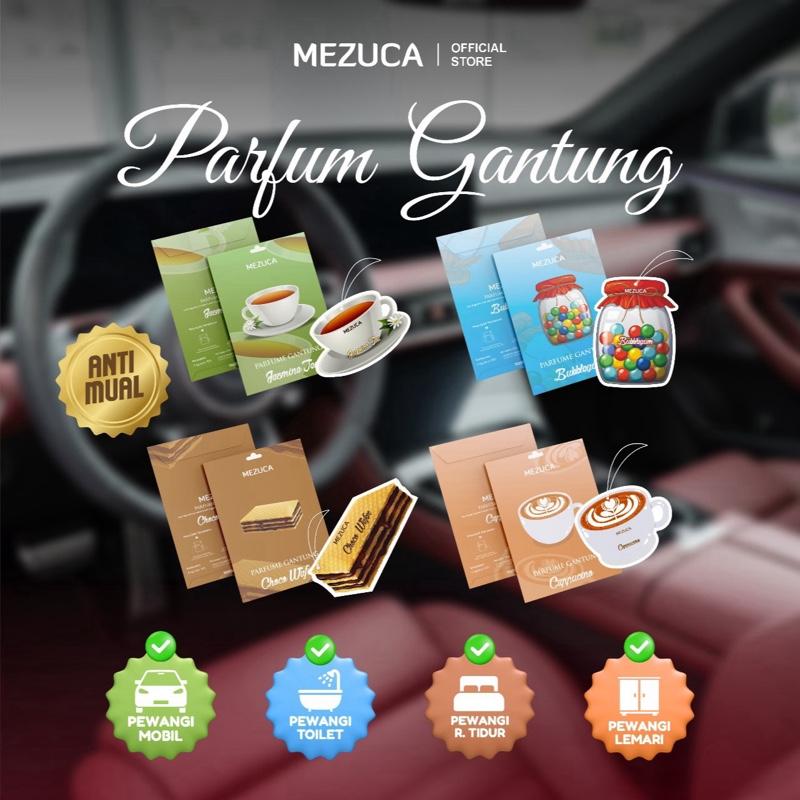 [Unit] Mezuca Hanging Perfume Car Air Freshener Wardrobe Toilet Premium Luxury Fragrance Harga 12,000 rupiah*Gratis Ongkir