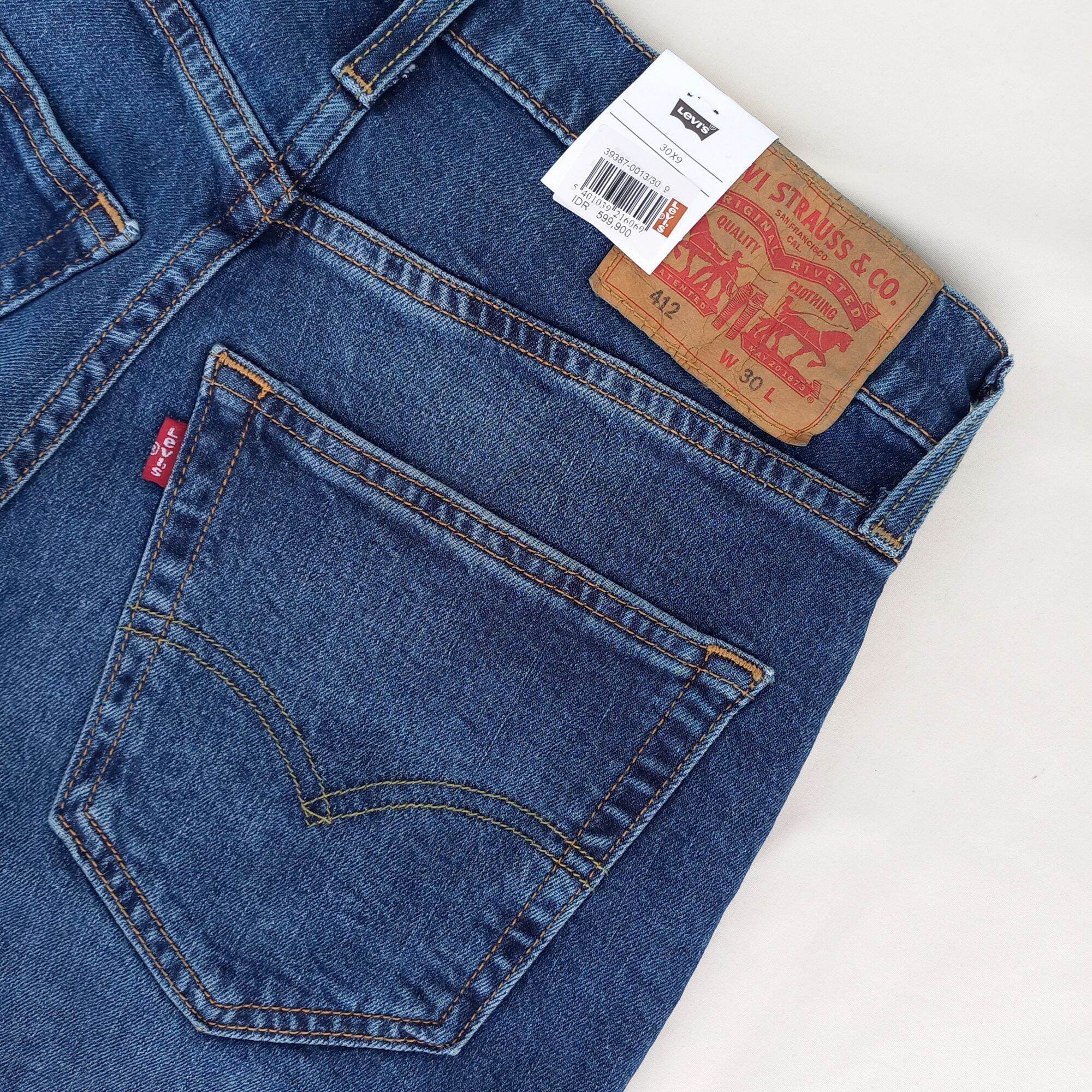 Celana Pendek Levi's 412 Slim (39387-0013) | Lazada Indonesia