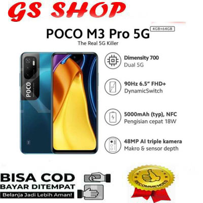 XIOMI POCCO M3 PRO 6/128GB TERMURAH Harga 1,900,000 rupiah*Gratis Ongkir