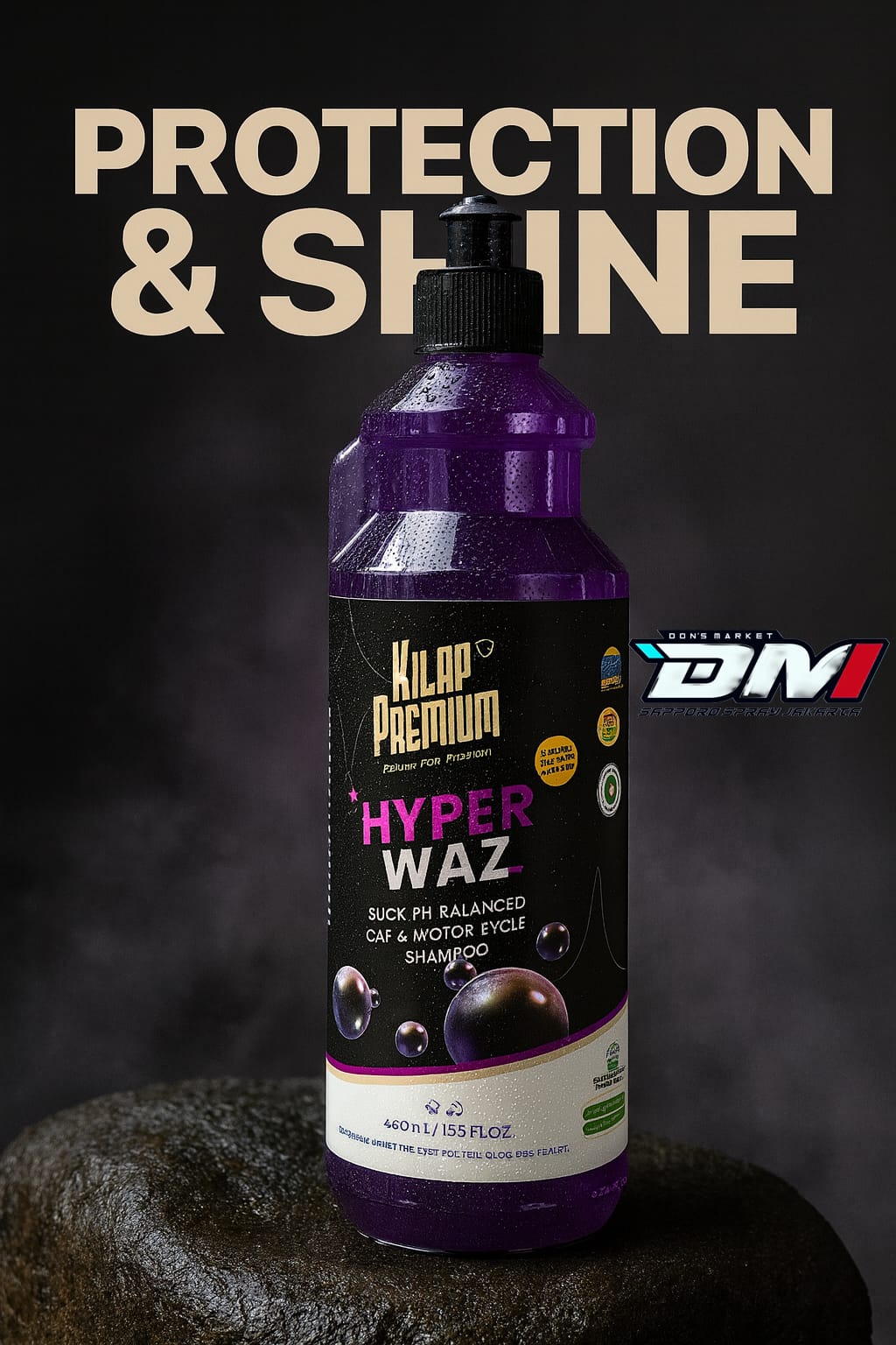 Glisten premium hyperwaz 400 ml | hi-foam | Ph balance | slick and smooth Harga 65,500 rupiah*Gratis Ongkir