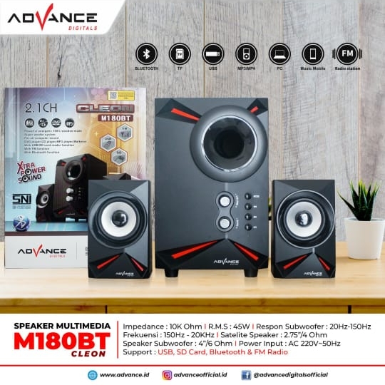 speaker advance m180bt