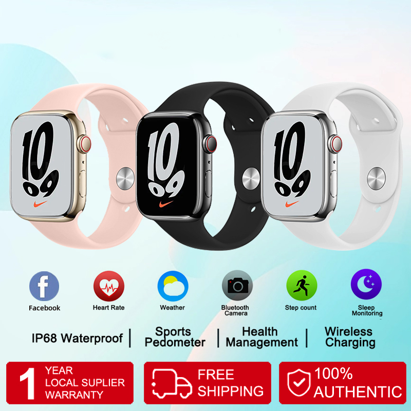 	 Dtno.1 Jam Tangan Smartwatch Pria Terbaru Android Anti Air Smartband Wanita Sports Bluetooth 	