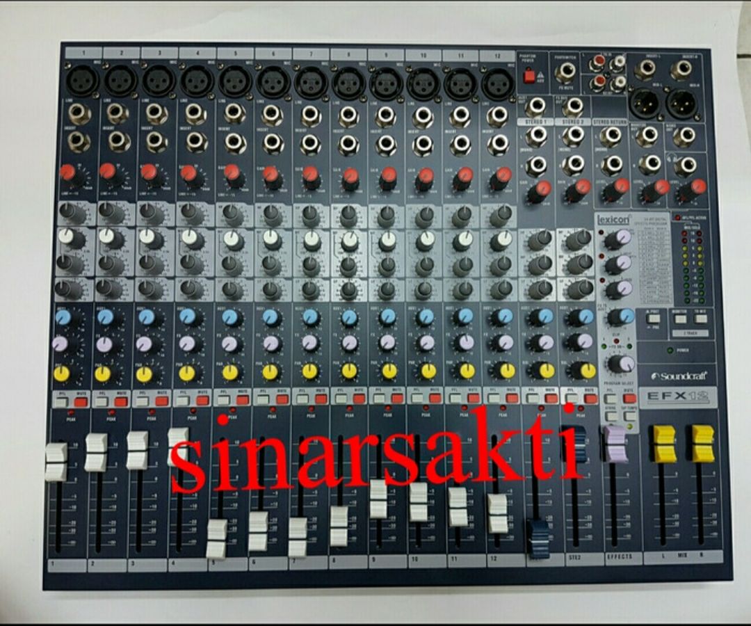 Soundcraft EFX12 アナログミキサー美品