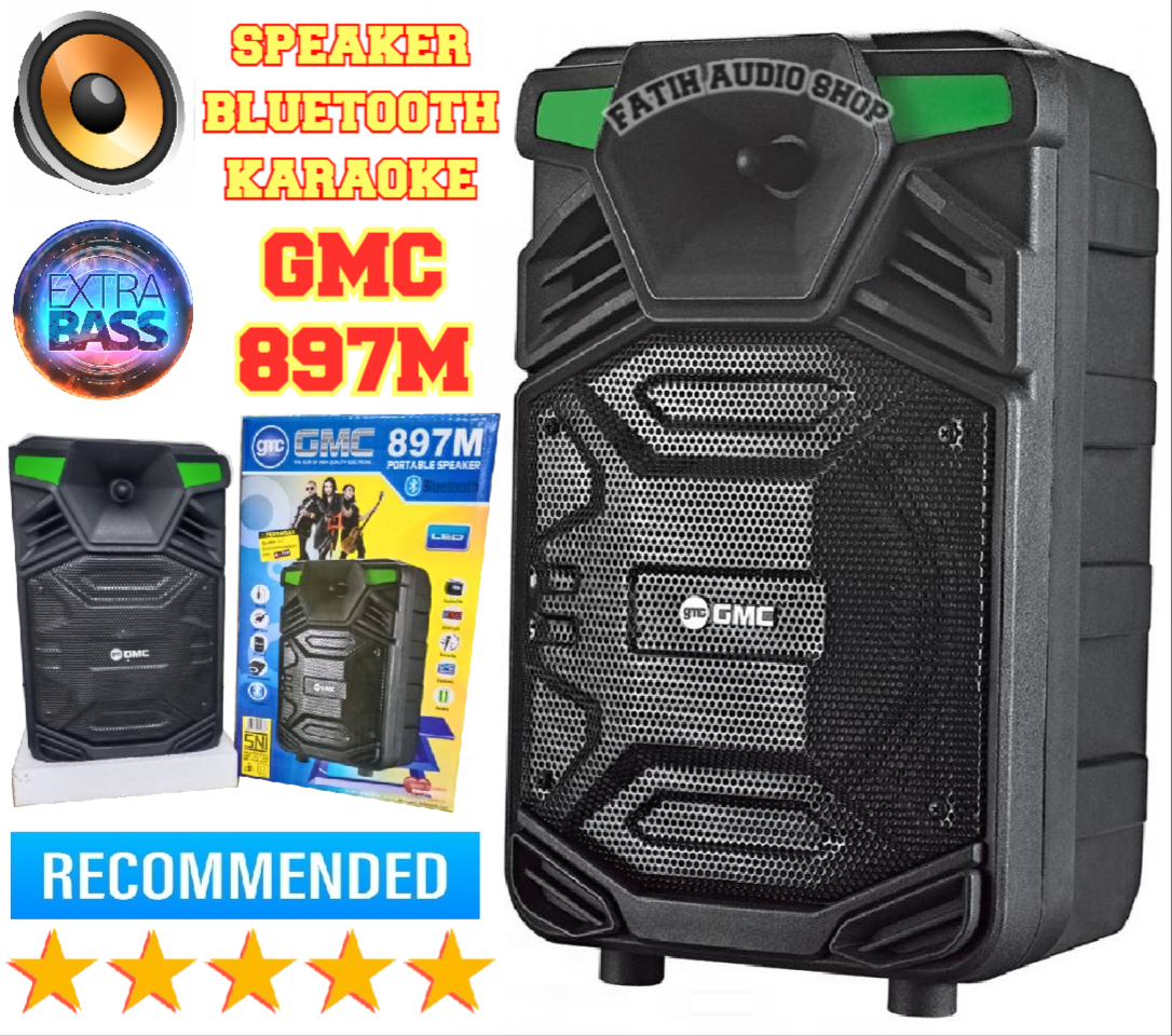 speaker bluetooth gmc 897m