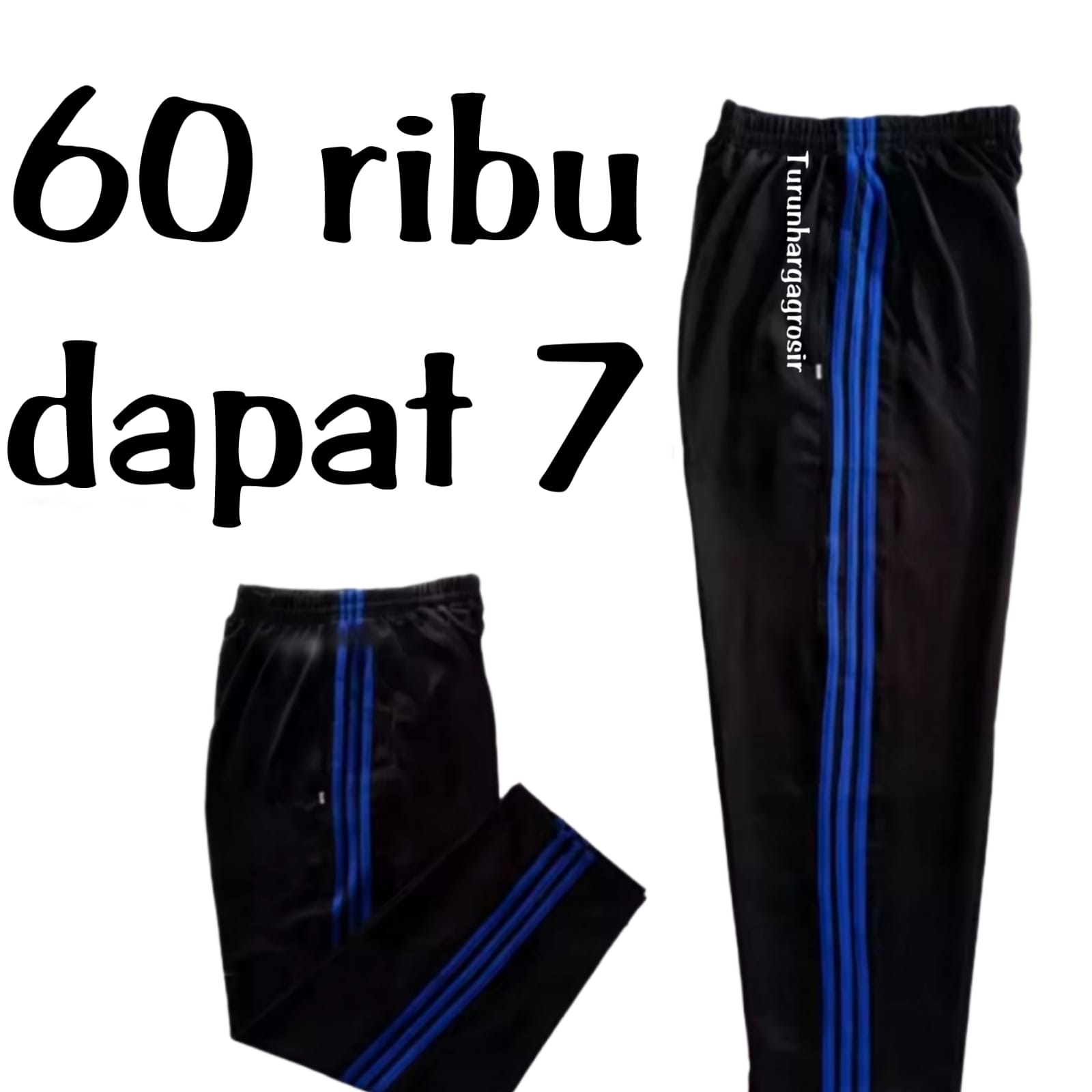 Prices Are Going down Again!! Training Trousers List 2 50 Rb Get 7 Pcs/ Sports Trousers Cod Pay on Delivery Free Shipping Harga 65,000 rupiah*Gratis Ongkir