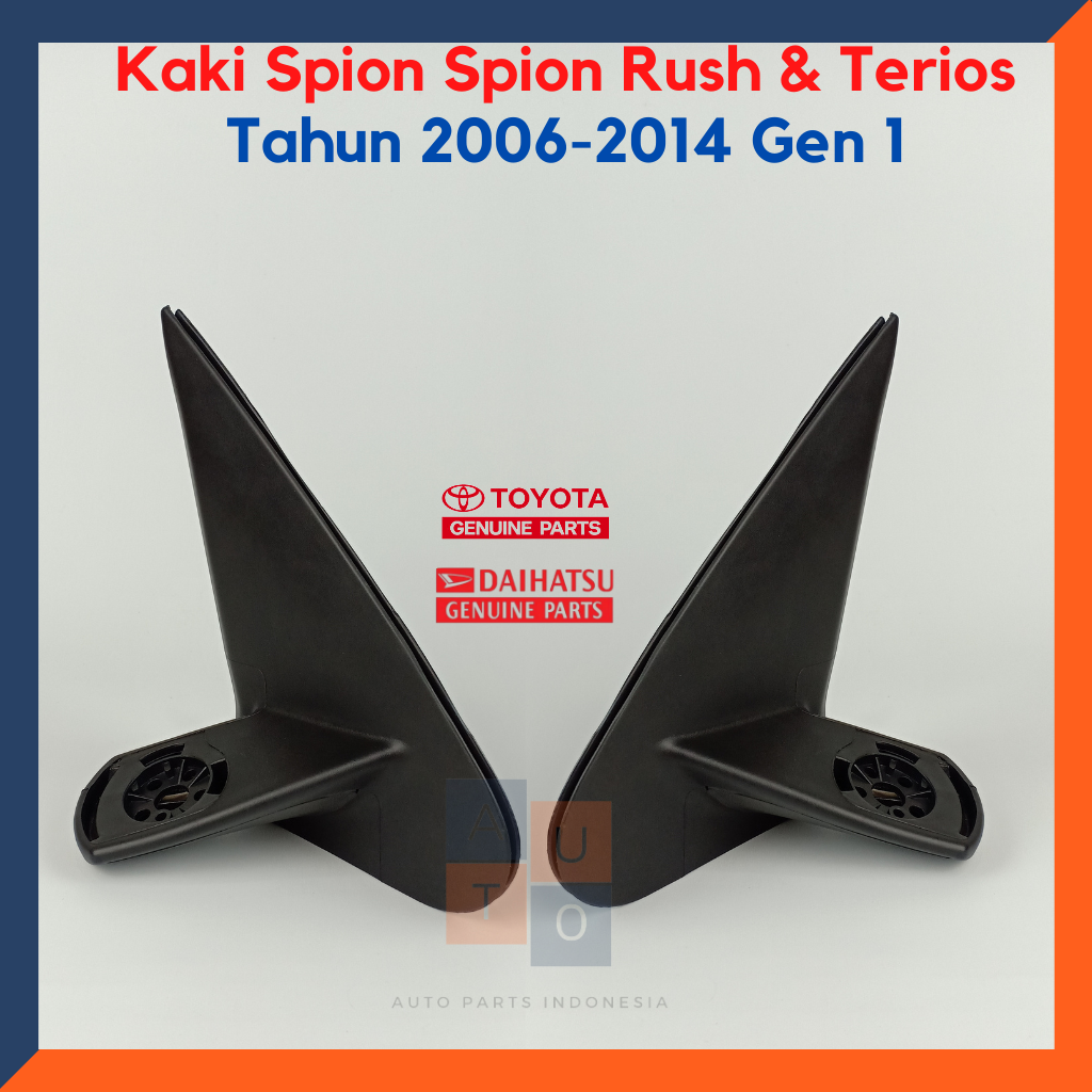 Kaki Spion Rush Terios Kiri Tahun 2004-2014 Original/ Dudukan Spion Rush Terios Tahun 2004-2014 ORI Harga 229,900 rupiah*Gratis Ongkir