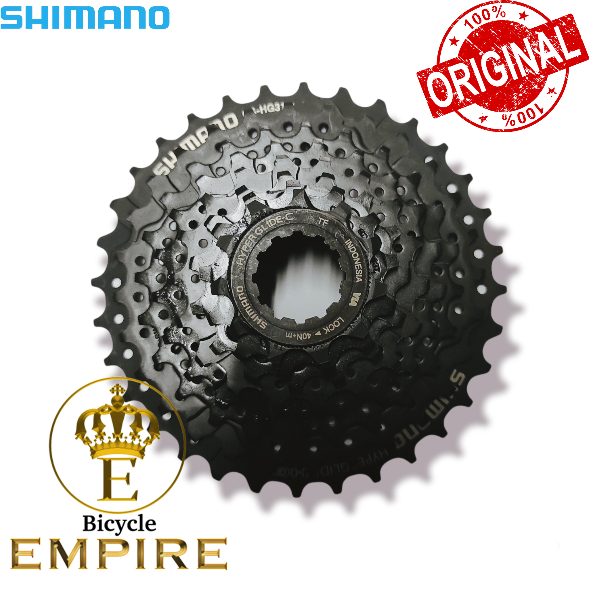Cassette Sprocket Speed Shimano HG31 11 32T Megarange Bicycle Empire