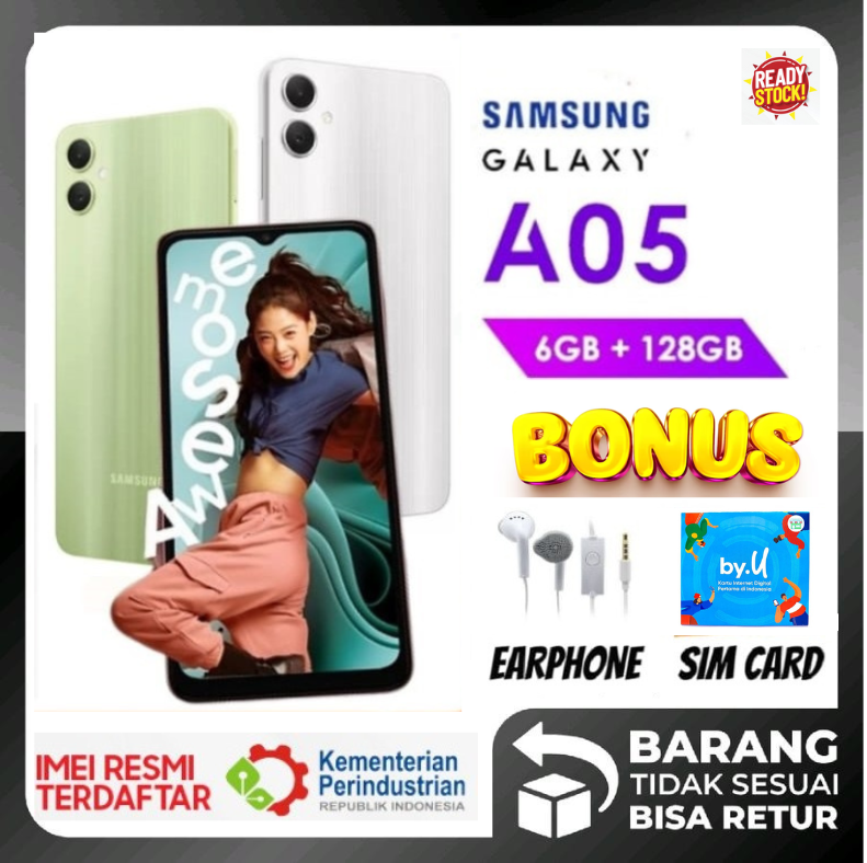 Cellphone! !! Samsung Galaxy A05, A04S, A04 - Ram 6 Gb Rom 128 Gb - 3/32 Gb, Promo Harga 945,250 rupiah*Gratis Ongkir