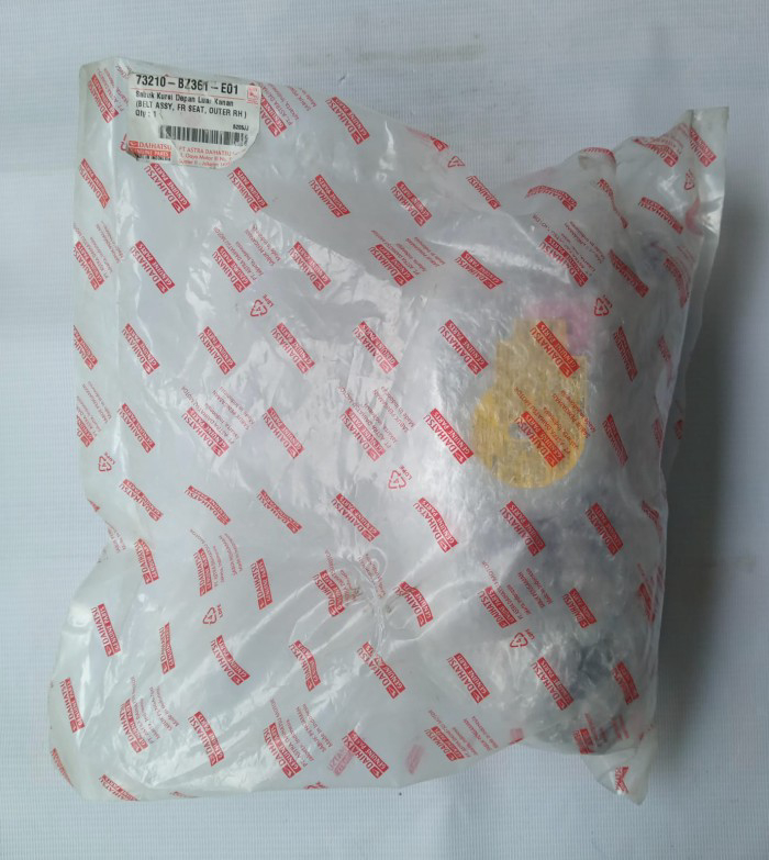 Safety Belt Depan RH Xenia 73210-BZ361-E01 Daihatsu Harga 1,288,000 rupiah*Gratis Ongkir