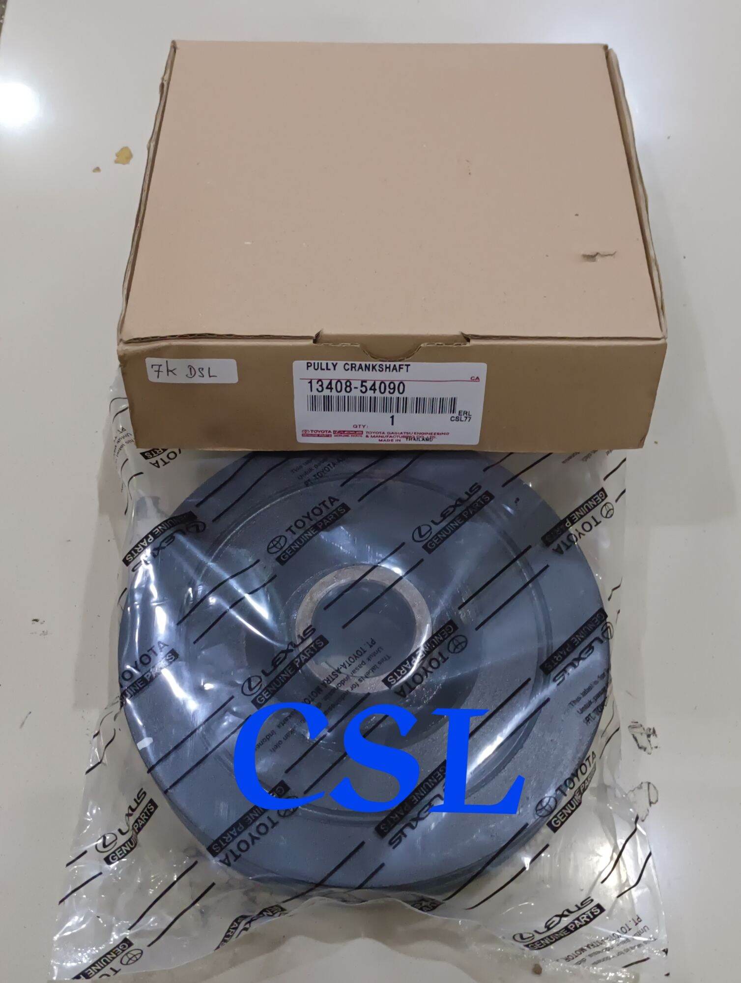 PULLY CRANKSHAFT PULLEY CRANK SHAFT KIJANG DIESEL 54090 Harga 300,000 rupiah*Gratis Ongkir