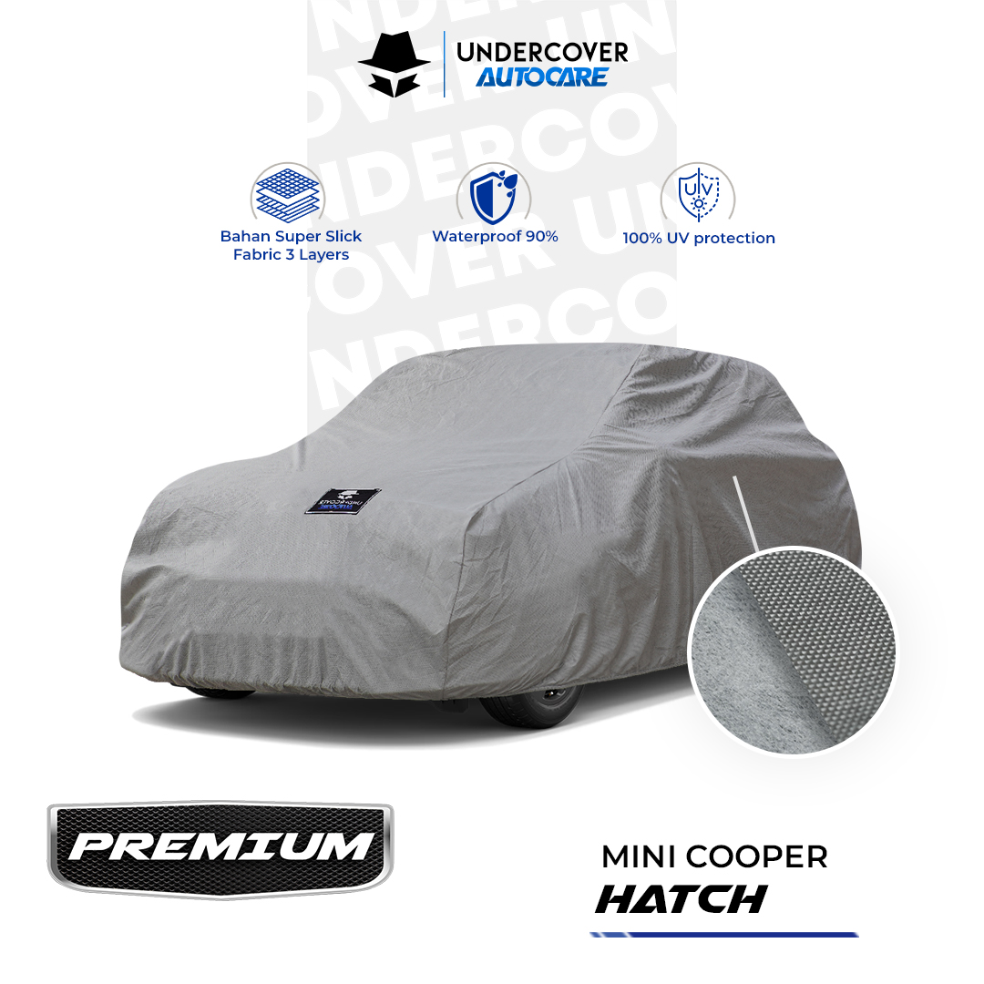 Undercover Autocare - Cover Mobil MINI Hatch Premium Harga  718,000 Ringgit*Penghantaran Percuma