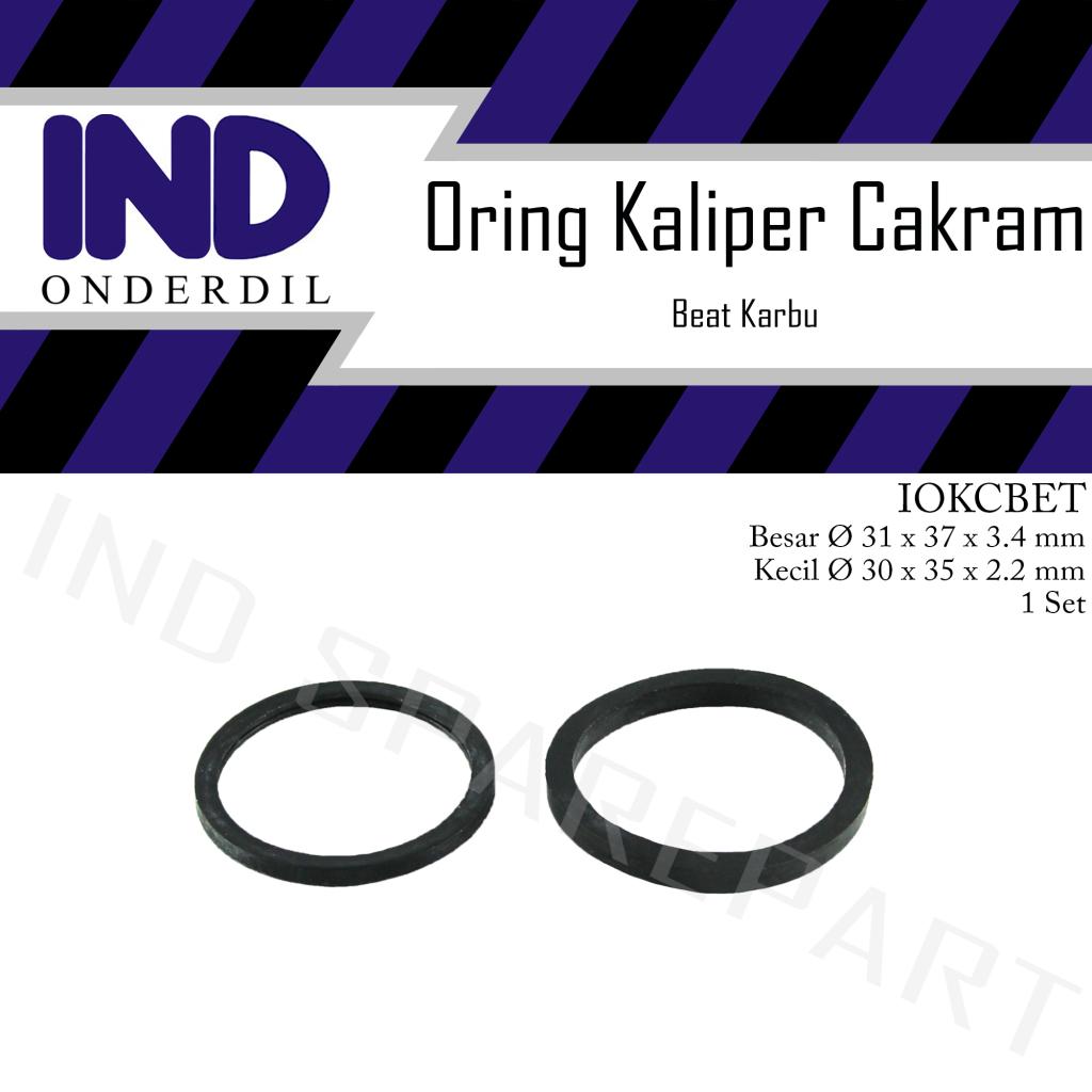 Oring-Seal-Karet Piston Kaliper Cakram Depan Honda Beat Karbu Lama-Old Harga 3,000 rupiah*Gratis Ongkir