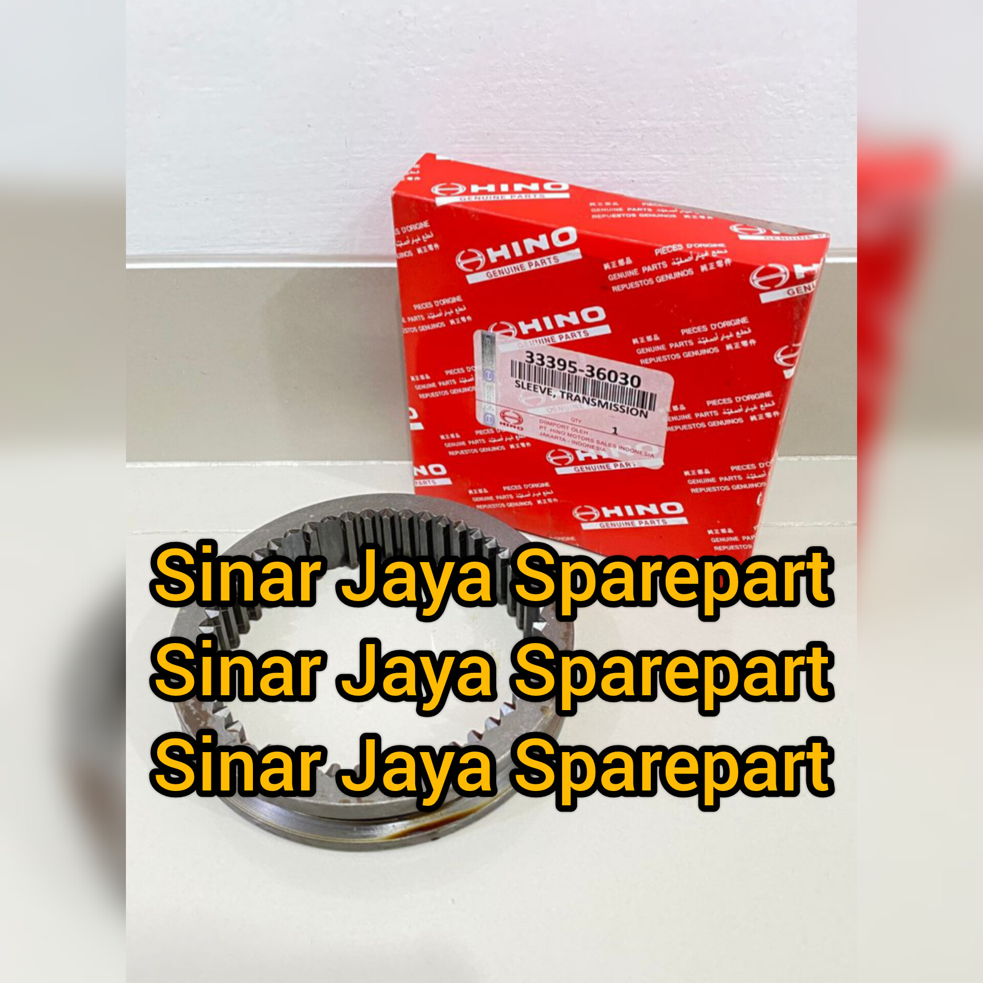 Sleeve Gigi 4 & Gigi 5 Toyota Dyna 125ht 125lt Hino Dutro 125ht 125lt 33395-36030 Harga 875,000 rupiah*Gratis Ongkir