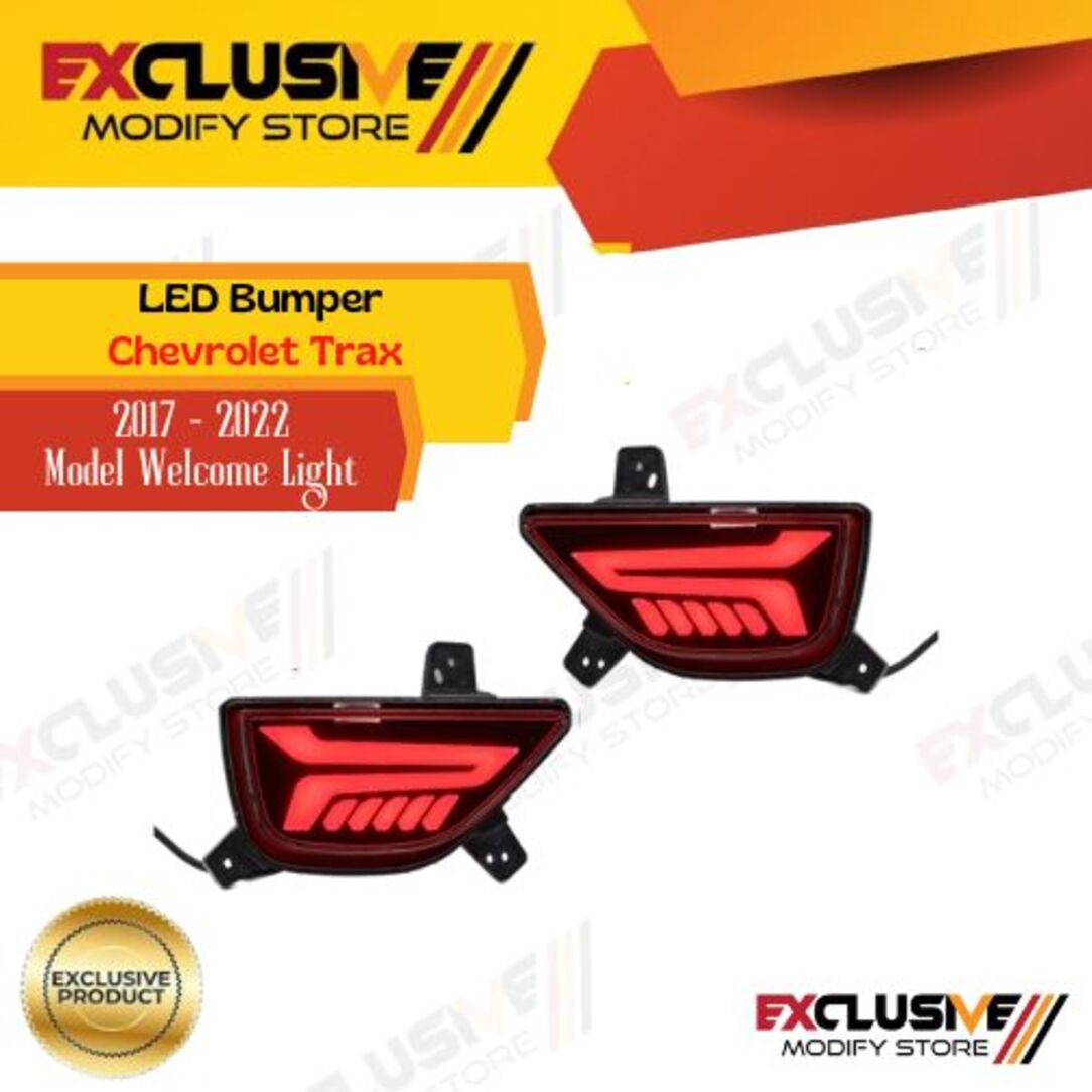 Led bumper Chevrolet Trax 2017 - 2022 models welcome light Harga 1,350,000 rupiah*Gratis Ongkir