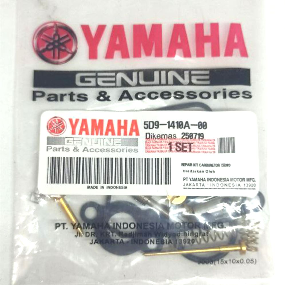 Repair Kit Repairkit Reparkit Karburator Jarum Yamaha Vega ZR 5D9Berkualitas Harga 19,500 rupiah*Gratis Ongkir