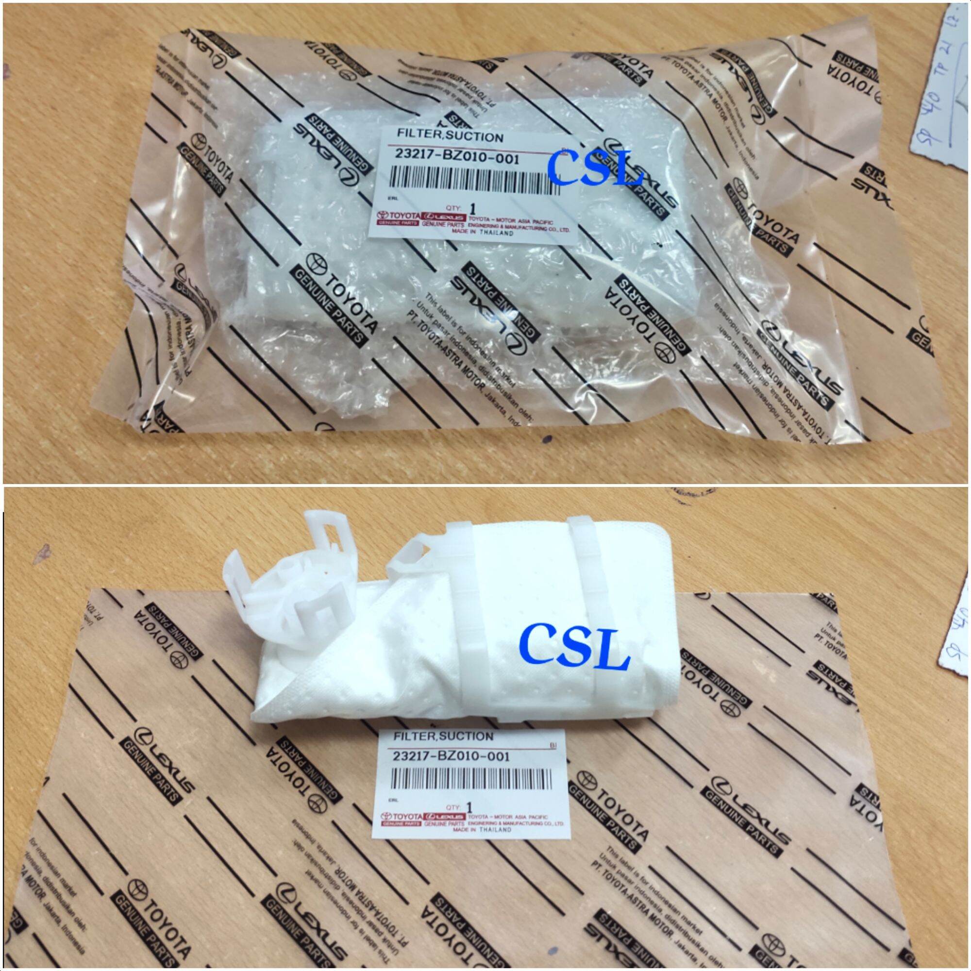 SARINGAN BENSIN FILTER FUEL PUMP AGYA AYLA 23217-BZ010 Harga 95,000 rupiah*Gratis Ongkir