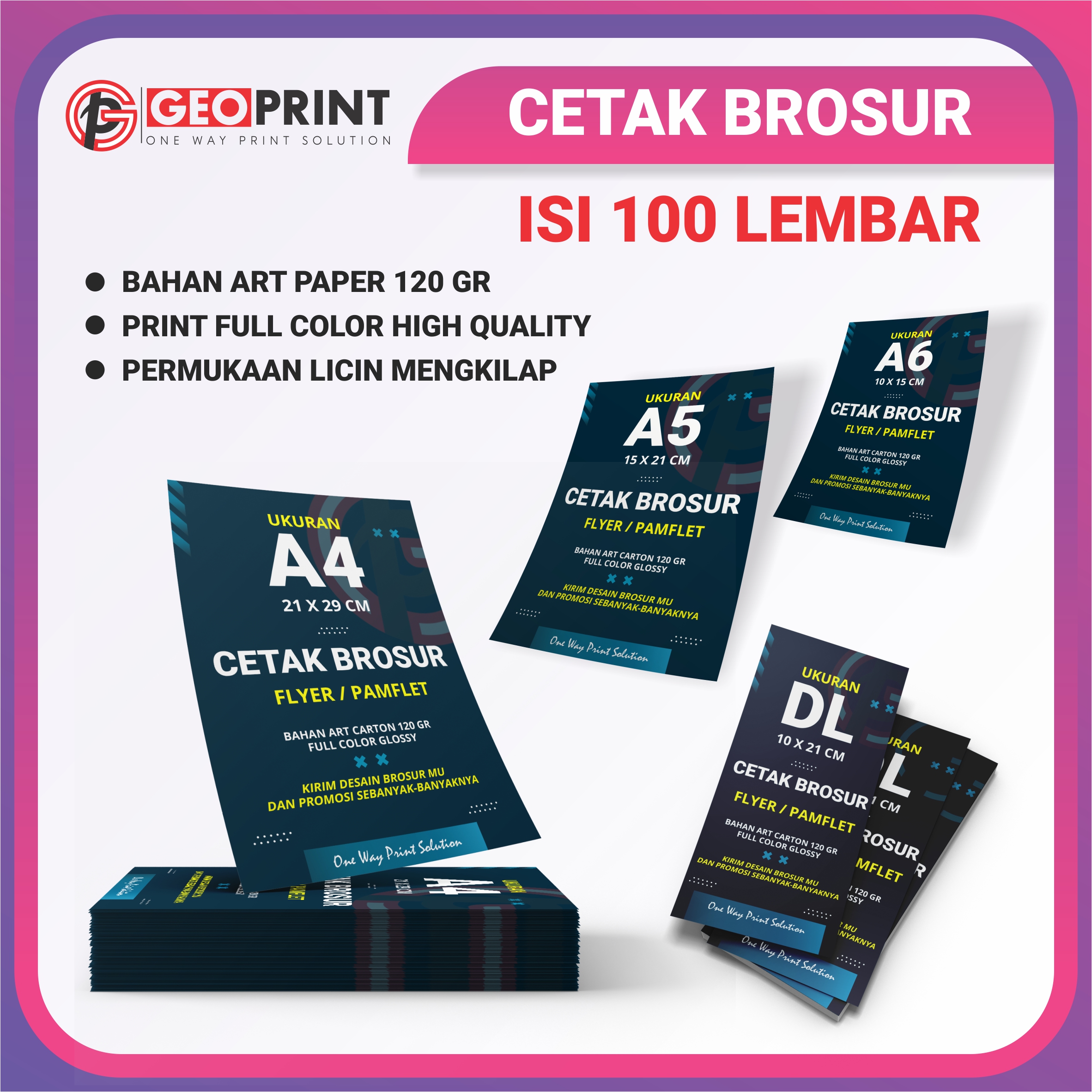 Jual Brosur 100 Lembar Terbaru - Nov 2023 | Lazada.co.id