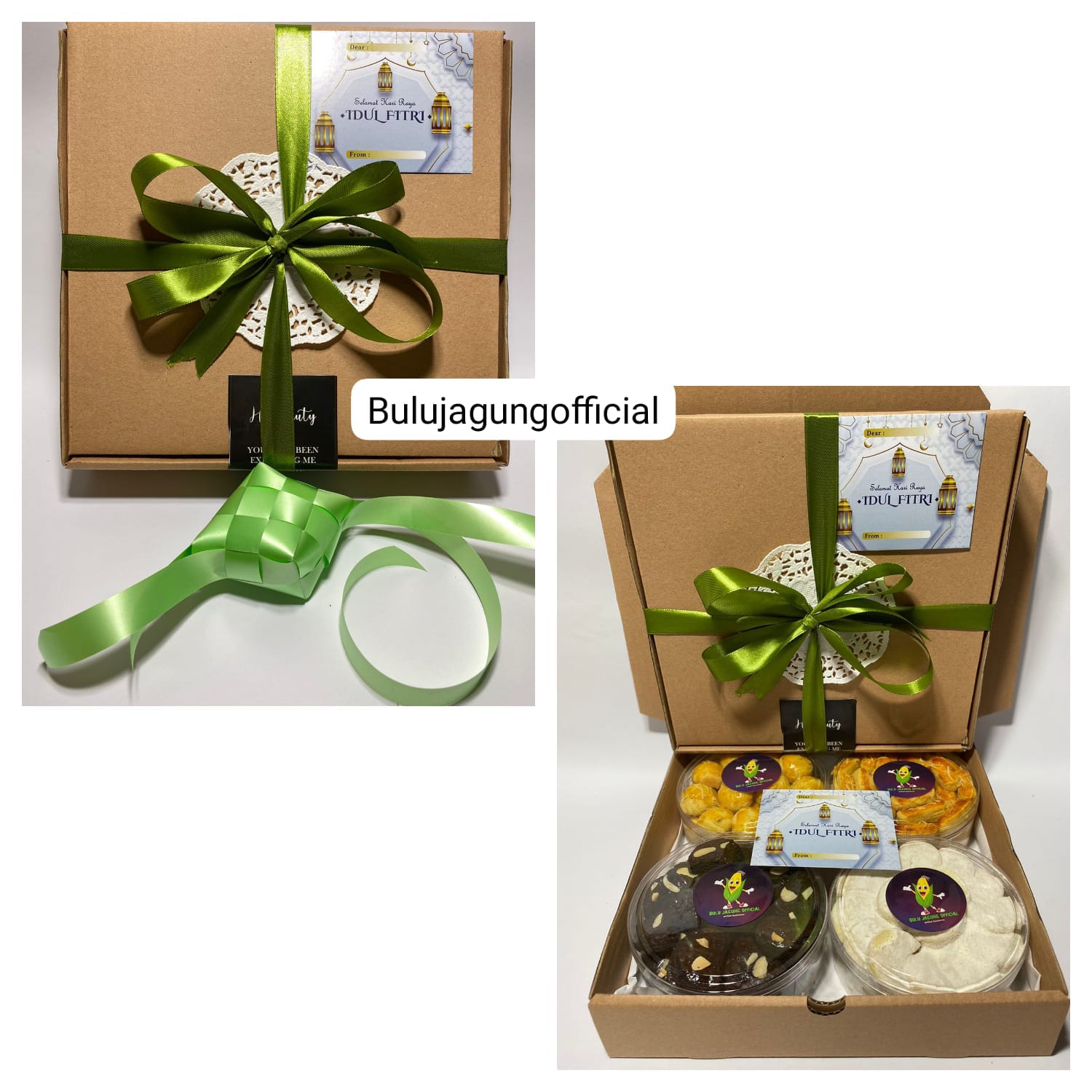 Parcel Kue Lebaran Isi 4 Toples Parcel Kue Kering Lebaran Hampers