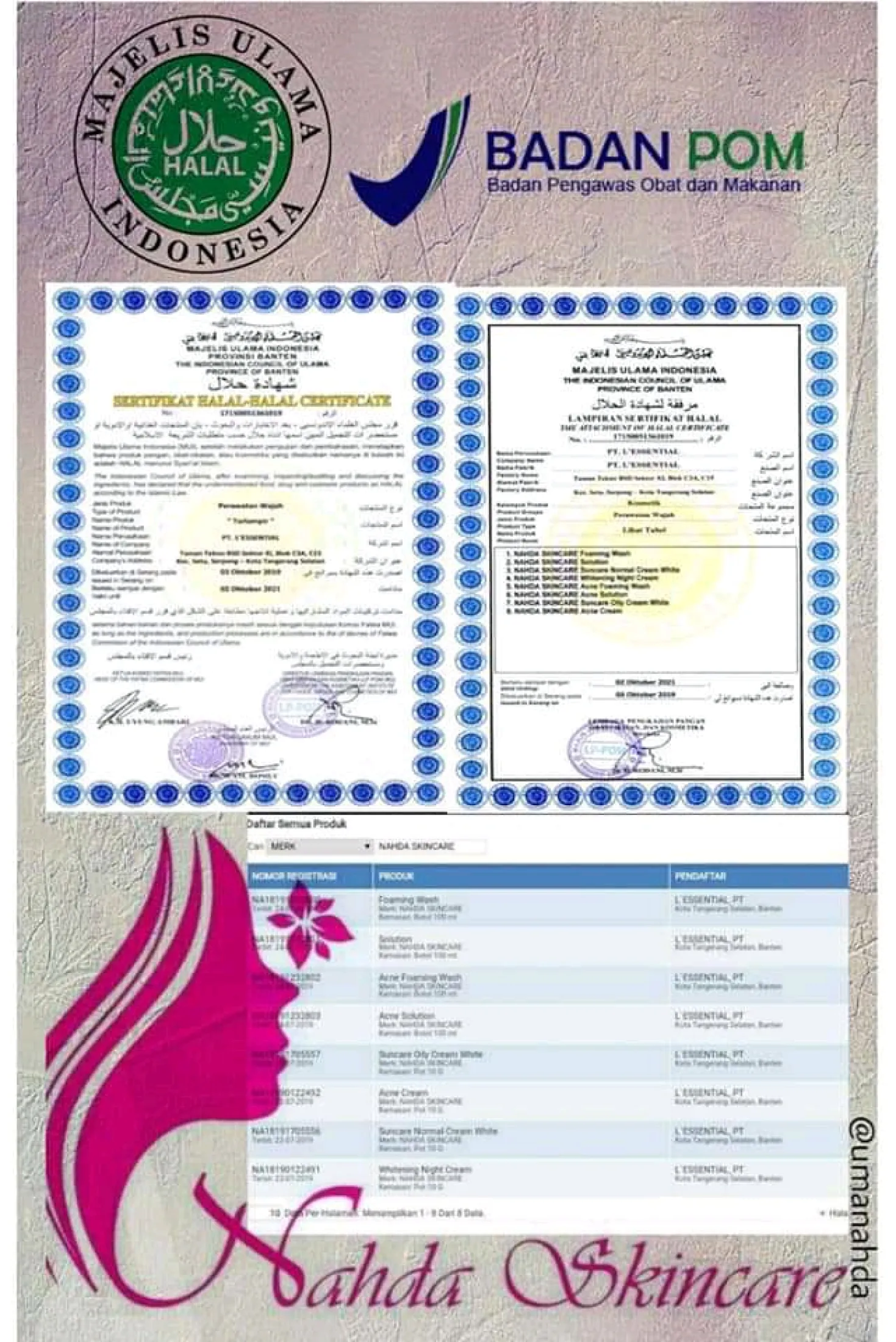 nahda skincare bpom