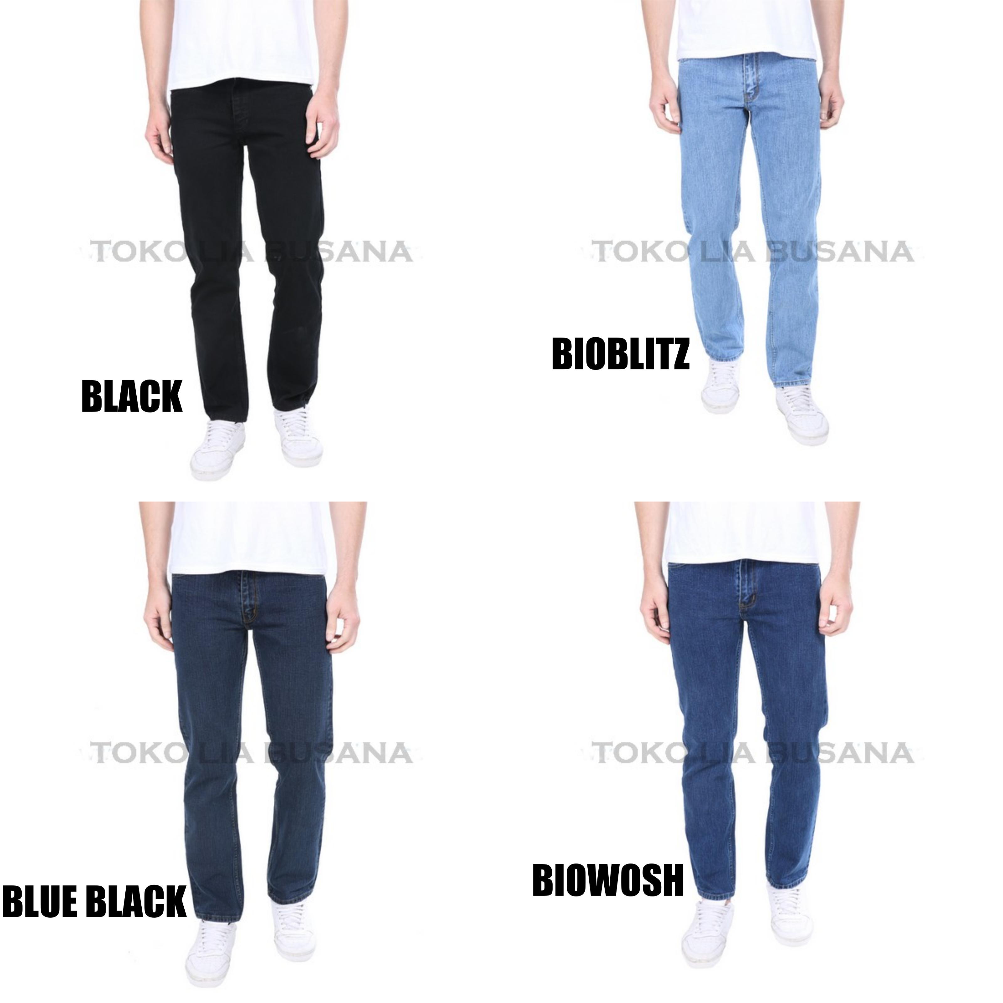 Celana Jeans Pria Model Standar Fit 