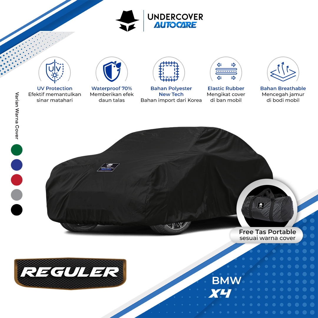 Undercover Autocare - Cover Mobil BMW X4 Reguler Harga 307,000 rupiah*Gratis Ongkir