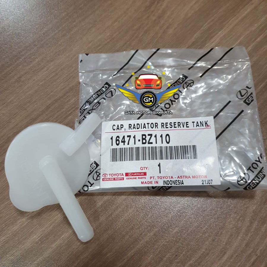 Tutup Tabung Radiator Toyota Raize-Rocky 16471-BZ110 Original Harga 22,000 rupiah*Gratis Ongkir