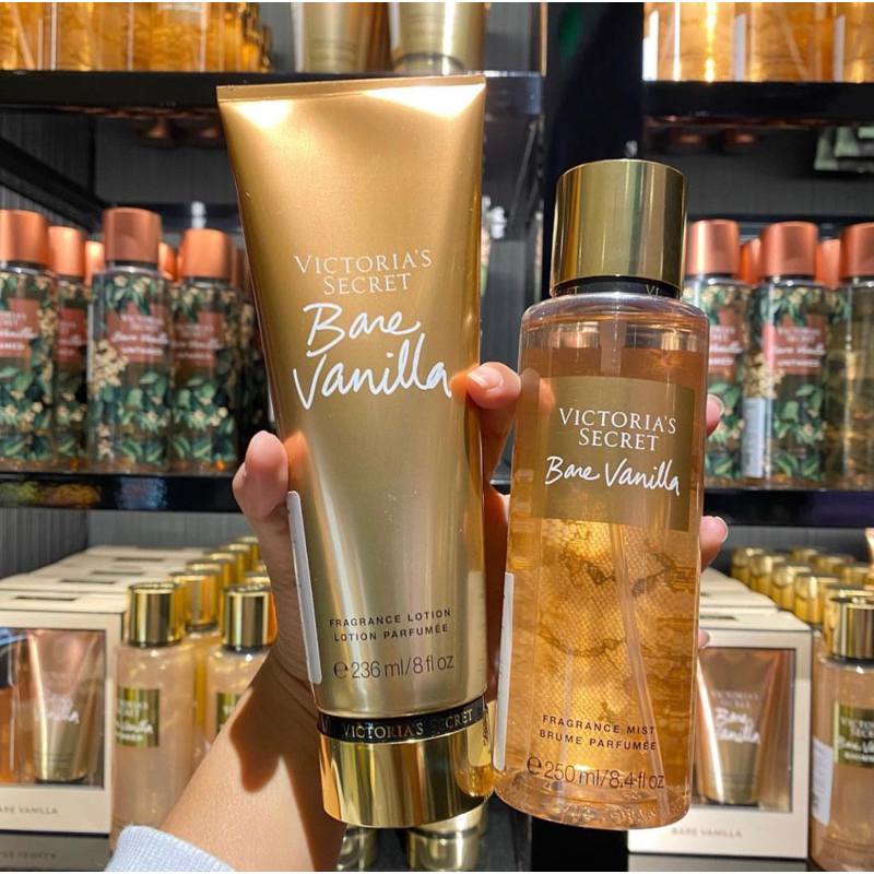 Victorias secret BARE VANILLA SERIES BODY MIST BODY LOTION