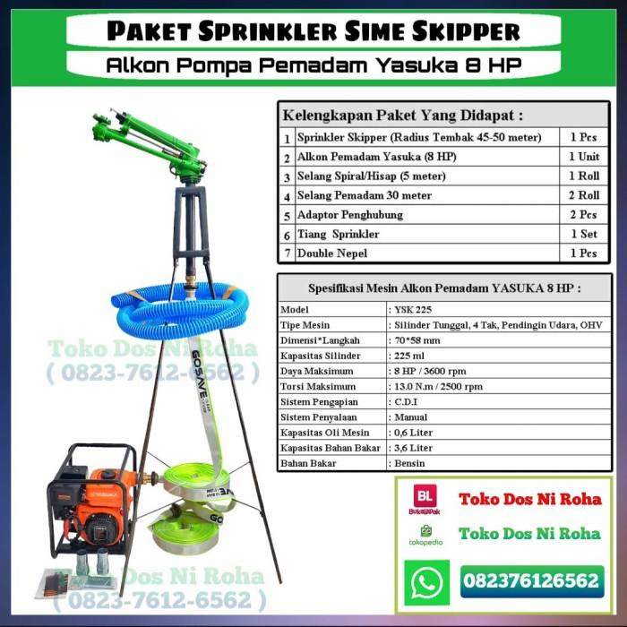 PAKET SPRINKLER BIG GUN RAIN SIME SKIPER RADIUS 50 METER MADE IN ITALY - ARKATAMASHOP Giá 21,013,000 Đồng*Miễn phí vận chuyển