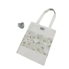 Dely Tote Bag Wanita Bahan Kanvas Motif  Model Kasual Praktis