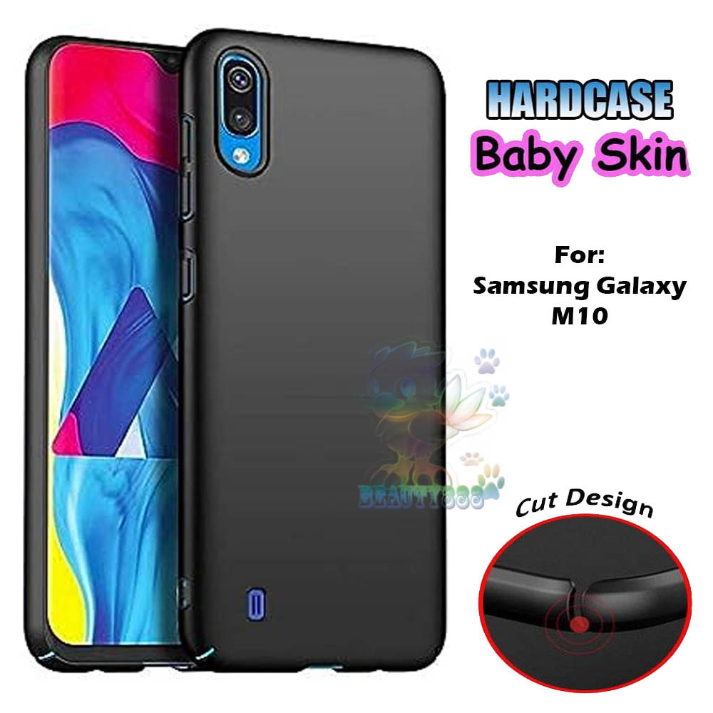 Case Samsung Galaxy M10 Hard Slim Mate Anti Fingerprint Hybrid
