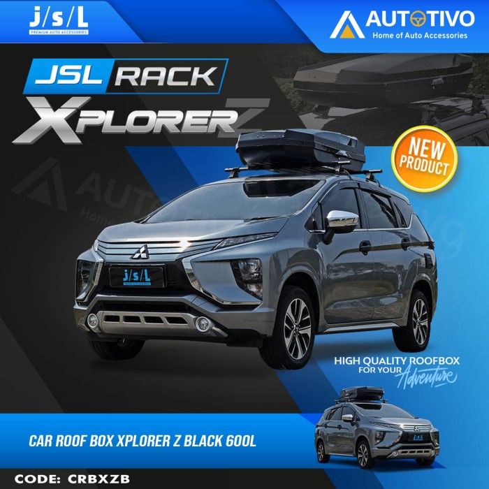 Roof Box JSL Rack Model Xplorer Z 600 Liter Universal Harga  6,375,000 Ringgit*Penghantaran Percuma