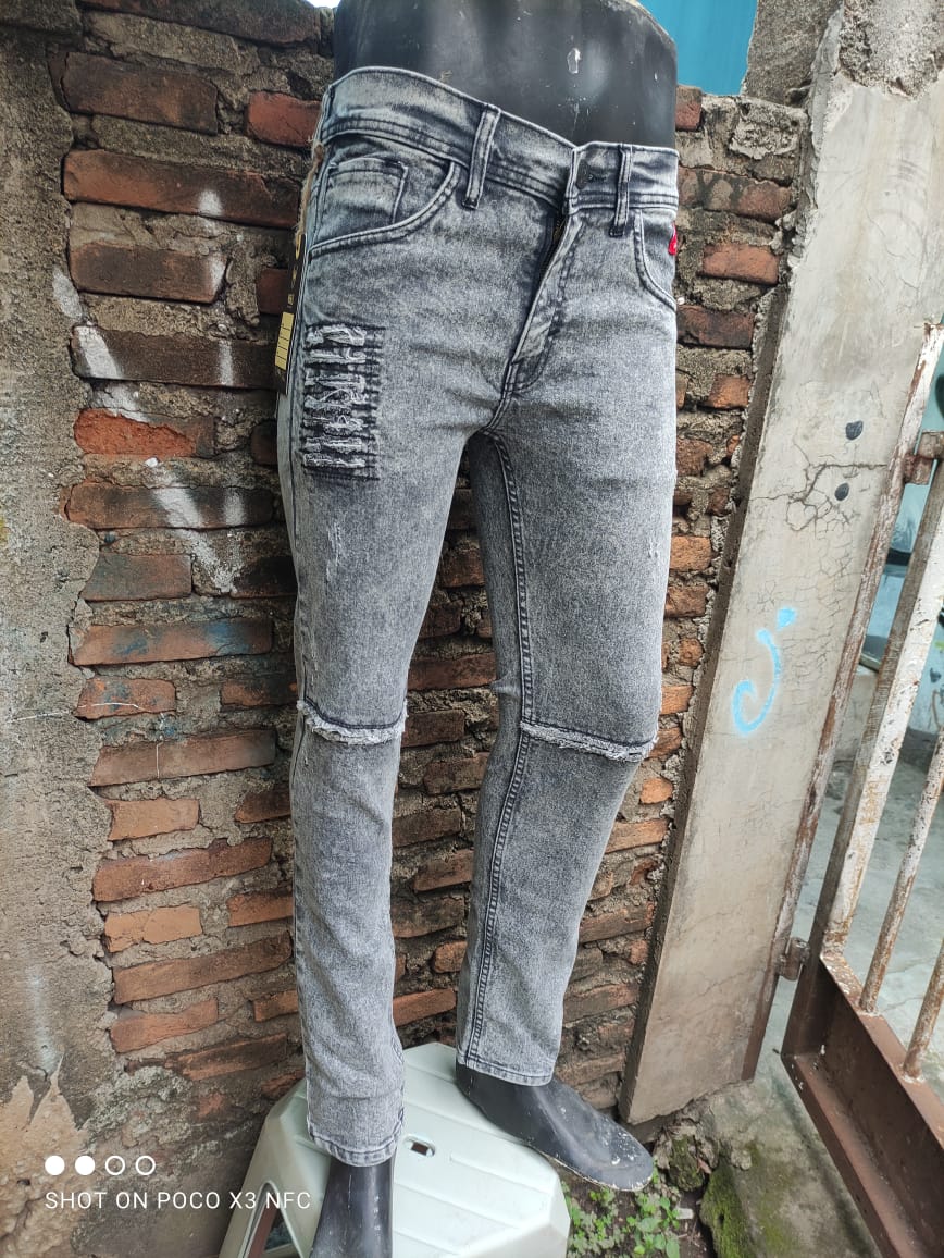 CELANA PENSIL SKINNY ABU SOBEK 