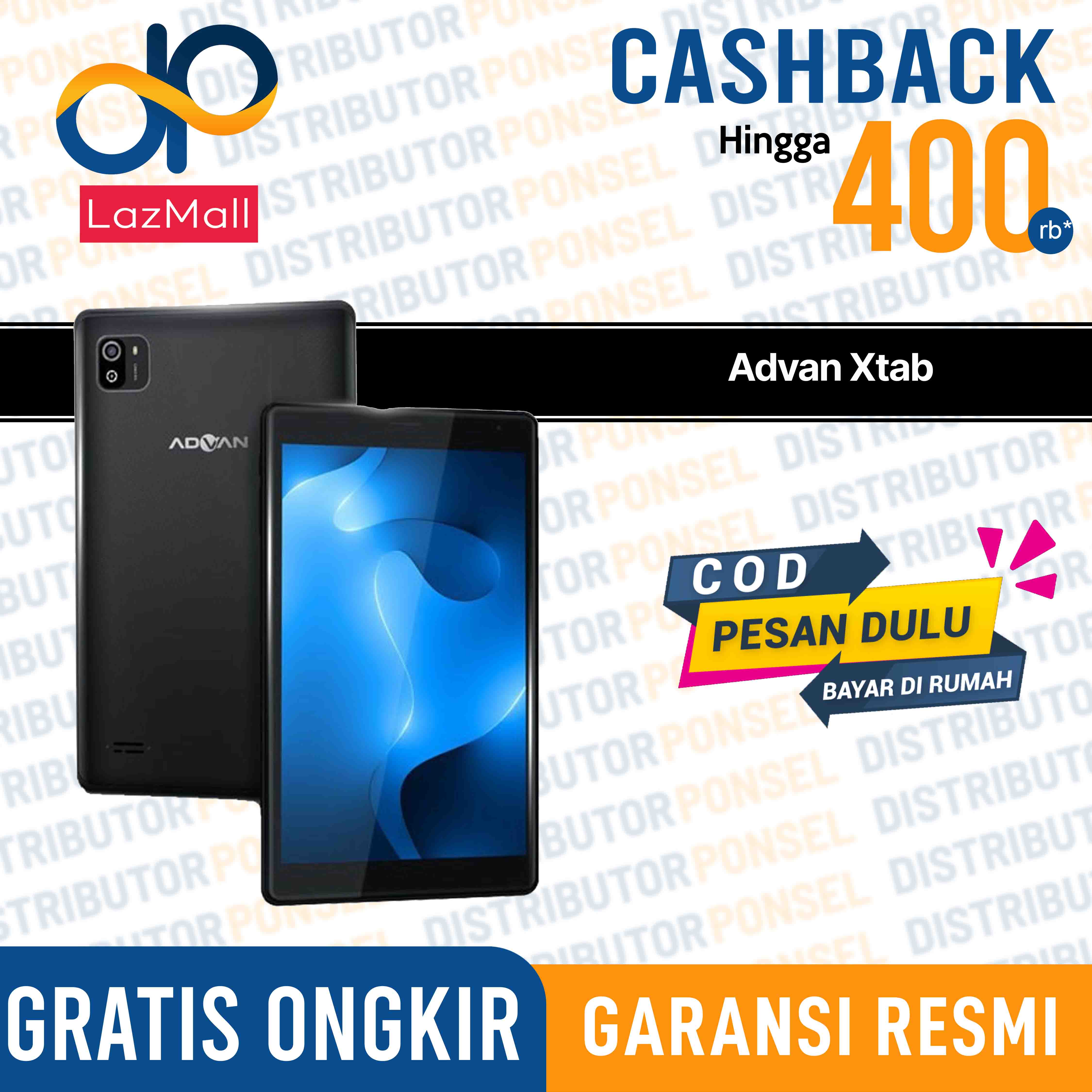 Advan Xtab 4/64 GB Garansi Resmi Tablet Android 13 4 GB 64 GB Harga 1,161,000 rupiah*Gratis Ongkir