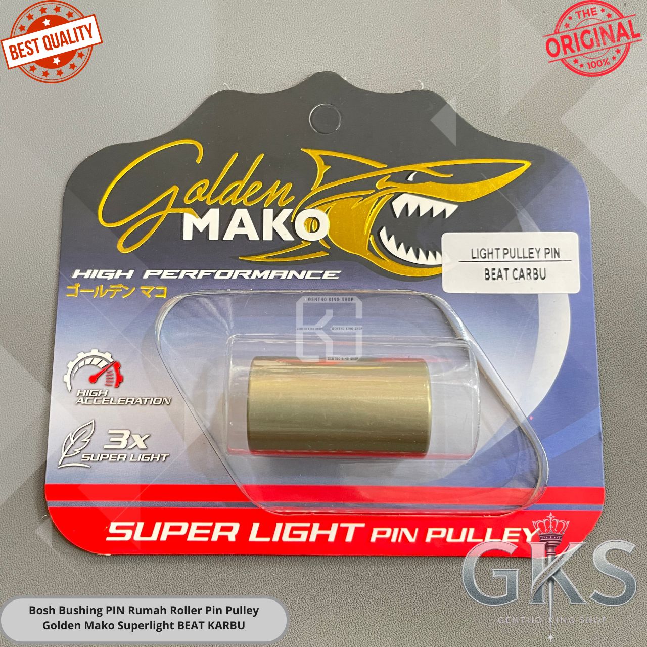Bosh Bushing Pin Roller Pin Pulley Housing Golden Mako Superlight Beat Karbu Harga 65,835 rupiah*Gratis Ongkir