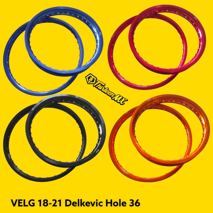 Velg 18-21 18/215 21/160 Trail KLX WR CRF 150 KTM KX YZ Harga 1,350,000 rupiah*Gratis Ongkir