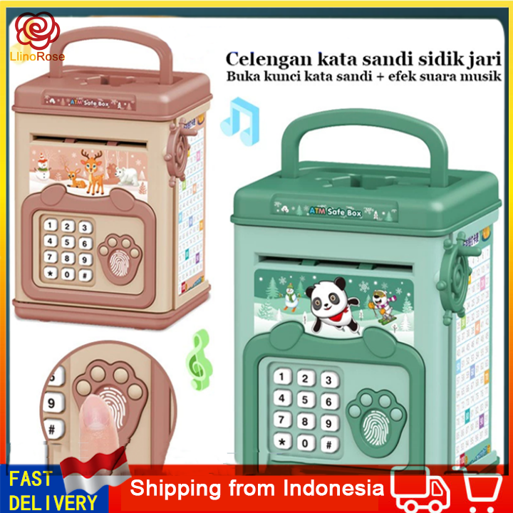 Piggy bank / piggy bank ATM electric automatic save electric