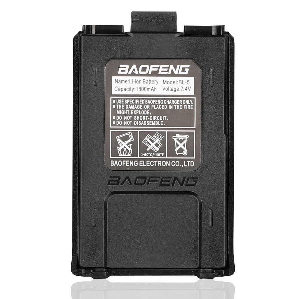 Baterai Baofeng UV-5R Li-Ion 1800mAh Lithium Battery HT Walkie Talkie Harga 55,600 rupiah*Gratis Ongkir