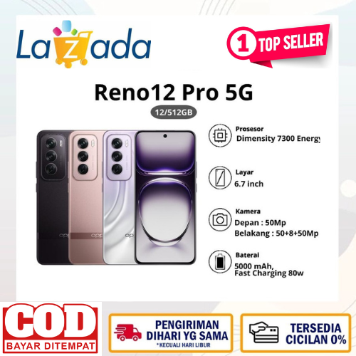 Deals!! Oppo ren12 Pro 5G 12/512GB & Oppo Reno 12F 5G 4G [Ai portrait expert, 80W supervooc 5000mAh Giá 2,256,800 Đồng*Miễn phí vận chuyển