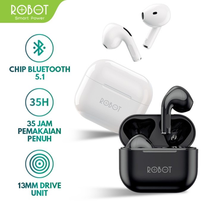 robot earphone bluetooth