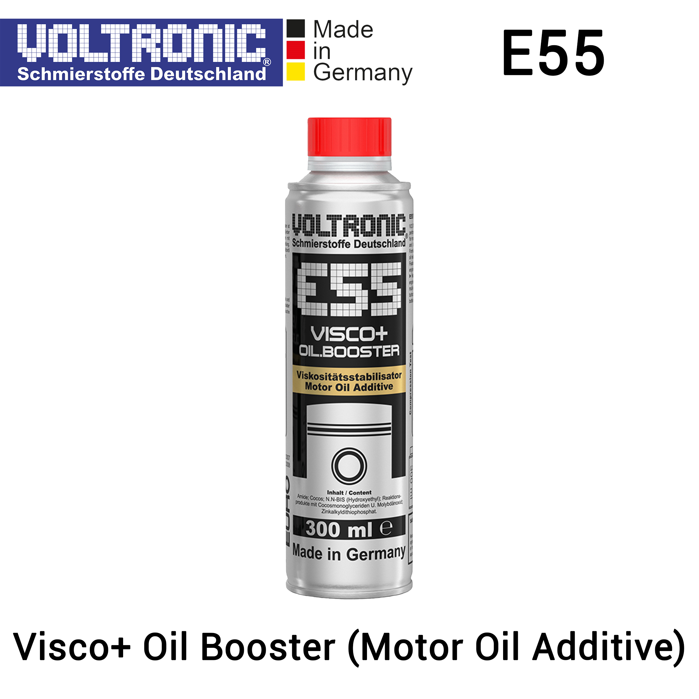 VOLTRONIC E55 - Visco+ Oil Booster (Motor Oil Additive) - Additive Oli Mobil Motor, Engine Conditioner, Obat Penghilang Kerak Mesin, Pembersih Karbon / Carbon Clean Carbon Cleaner, Menjaga Viskositas Oli Viscosity Oil Harga 339,000 rupiah*Gratis Ongkir